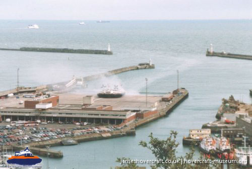 Dover hoverport -  (credit: The <a href='http://www.hovercraft-museum.org/' target='_blank'>Hovercraft Museum Trust</a>).